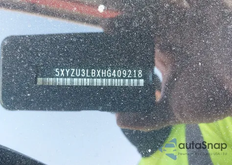 2017 Hyundai Santa Fe Sport z USA, uszkodzony, nr VIN 5XYZU3LBXHG409218